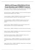 RESNA ATP Exam UPDATED ACTUAL  Exam Questions and CORRECT Answers
