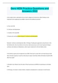 Gero HESI Practice Questions and Answers 2022 A frail&comma; elderly client&period; Questions with accurate answers&comma; Graded A&plus;