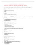 HESI A2 NEW FILE TESTED CHEMISTRY -2023
