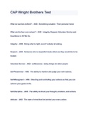 CAP Wright Brothers Test QUESTIONS & ANSWERS 2023 ( A+ GRADED 100% VERIFIED)