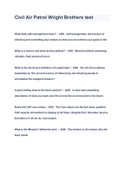 Civil Air Patrol Wright Brothers test QUESTIONS & ANSWERS 2023 ( A+ GRADED 100% VERIFIED)