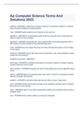 Ap Computer Science Terms And Solutions 2023