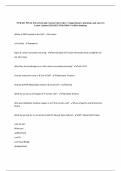 NUR 631 FINAL EXAM &lpar;Grand Canyon University&rpar; &vert; Comprehensive Questions and Answers Latest Updated 2024&sol;2025 With 100&percnt; Verified Solutions