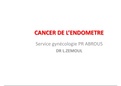 cancer de l endometre externe