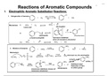 Chapter 16: Reactions of Aromatic Compounds