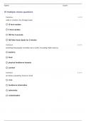 National Registry of Food Safety Professionals  &lpar;NRFSP&rpar;&vert;111 questions and answers