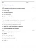 National Registry of Food Safety Professionals &lpar;NRFSP&rpar; exam questions with 100&percnt; correct answers