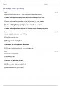 National Registry of Food Safety Professionals &lpar;NRFSP&rpar; Part 3 Review questions with 100&percnt; correct answers