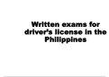 Driver License Written Test in Vietnamese 2023 with complete solution REAL