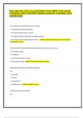BAYCARE EKG TEST ALL QUESTIONS AND CORRECT DETAILED ANSWERS LATEST 2024-2025 VERSION ALREADY A GRADED &vert; NEW AND REVISED