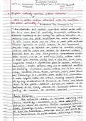 Hand written notes of Microeconomics of general equilibrium 