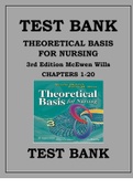 TEST BANK FOR THEORETICAL BASIS FOR NURSING 3RD EDITION MCEWEN WILLS&period;pdf