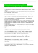ANSWER KEY FOR 16TH EDITION CNPR PHARMACEUTICAL SALES REPS EXAM&sol; 2022-2024
