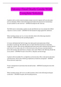 Ostomy Bundled Exams With Questions And Answers Graded A 