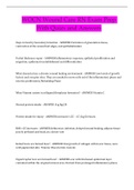 WOCN Wound Care RN Exam Prep With Quizs and Answers