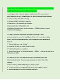 Med Surg V2 PN HESI 2022&sol;2023 &vert; Consisting Questions with Verified Answers from Experts