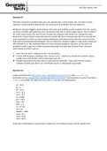 Georgia Tech, Questions with accurate answers, Graded A+ 2022/2023 Document Content and Description Below