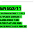 ENG2611 ASSIGNMENT 2 2023 (DETAILED SOLUTIONS)