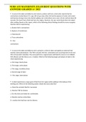 NURS ATI MATERNITY EXAM BEST QUESTIONS WITH ANSWERS GRADED A&plus; 2022