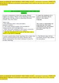 HESI LEADERSHIP MANAGEMENT PROCTORED EXAM &lpar;5 DIFFERENT VERSIONS&rpar;-COMPLETE RESOURCES FORHESI LEADERSHIP MANAGEMENT PROCTORED EXAM 2023&sol;2024 100&percnt; SUCCESS GUARENTEED