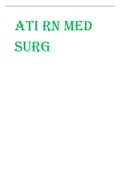 ATI RN MED-SURG PROCTORED GRADED A&plus;