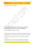 NURSING 4636403 Community PROCTOR ATI QUESTION & ANSWERS LATEST UPDATE 2022&sol;2023 100&percnt;CORRECT