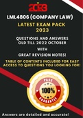 LML4806 Ultimate Exam Pack for 2023 |Old Exam Papers until October Portfolio 2022 | All Past Assignments Until 2023 and Comprehensive Notes |  Footnotes & Bibliography included! ➡️ See EXAMPLE Pages! 