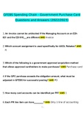 GFEBS Spending Chain - Government Purchase Card Questions and Answers 