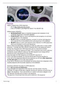 BIO154: Biotechnology notes