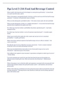 Pga Level 3 &lpar;3&period;0&rpar; Food And Beverage Control Q&A  Verified