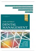 TEST BANK For Little and Falace's Dental Management of the Medically Compromised Patient&comma; 10th Edition by Craig Miller&comma; Verified Chapters 1 - 30&comma; Complete Newest Version