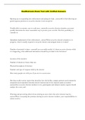 HEALTHSTREAM BUNDLED EXAMS WITH QUESTIONS AND COMPLETE SOLUTIONS GRADED A&plus;