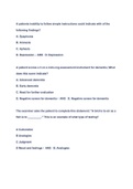 NURS 612 Maryville Exam 4 MC QUESTIONS & ANSWERS 2023 ( A+ GRADED 100% VERIFIED)
