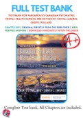 Test bank for Varcarolis's Canadian Psychiatric Mental Health Nursing 3rd Edition by Sonya Jakubec; Cheryl Pollard 9780323778794 Chapter  1-35 Complete Guide.