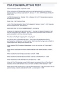 POS2401 - American Gov & Politics&colon; Practice Test Questions&period;PMK-EE E6 Professional Conduct&period;PGA PGM QUALIFYING TEST&sol;2023