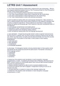 LETRS Unit 1 Assessment