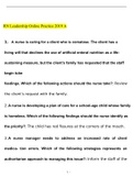 ATI RN Leadership Online Practice 2019 A
