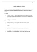 NRS 493 Topic 6 Assignment; Capstone Change Project-List of Resources
