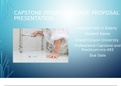 NRS 493 Topic 9 Assignment; Capstone Project-Professional Presentation
