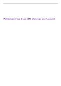 Phlebotomy Final Exam {150 Questions and Answers}