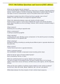 TNCC 8th Edition Questions and Answers&lpar;2022 edition&rpar;