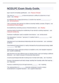 NCE&sol;LPC Exam Study Guide&period;