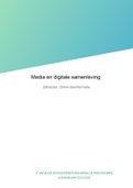 Zelfstudieles Media en digitale samenleving: Online desinformatie