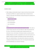 NRSG 113  EXAM Q&A CH 15&colon;FATAL ASSESSMENT DURING LABOUR&vert;MATERNAL CHILD NURSING CARE
