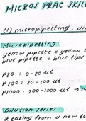 Microbiology 214 prac skills exam notes, it includes the steps to follow at each given station & important tips & tricks