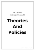 Revision Booklet families and households