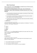 NUR 212 Final Exam &lpar;2022 &ndash; 2023&rpar; 100&percnt; Verified