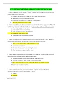 ATI Fundamentals 2019 Proctored Exam &vert; ATI Fundamentals Proctored Exam