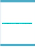 NURSING 660 MIDTERM EXAM QUESTIONS AND ANSWERS&period; DOWNLOAD TO SCORE A