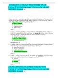 ATI advancement exam Questions and Answers best exam solution Latest update 2023 Rated A&plus;